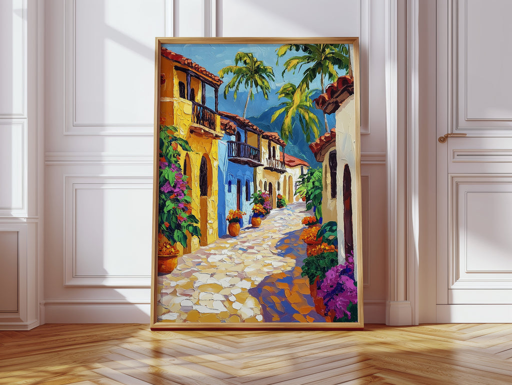 Sunlit Pathways of Color