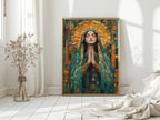 Serenity in Mosaic Light