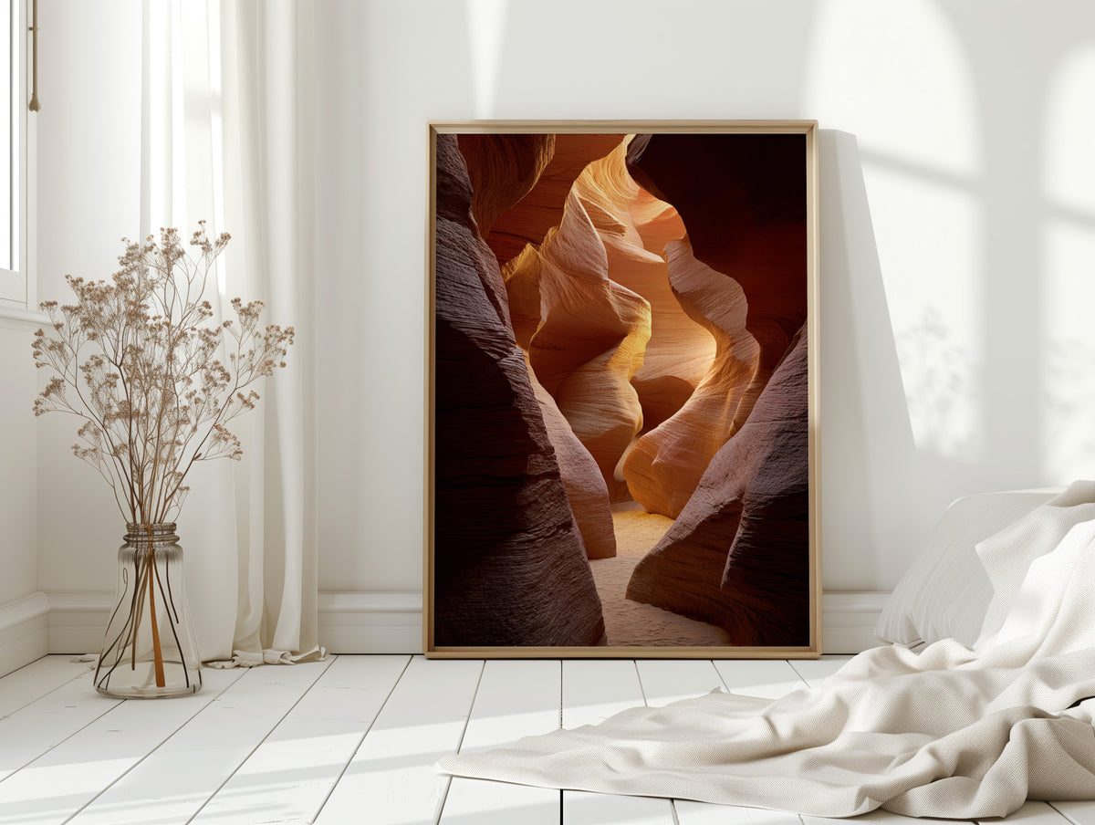 The Canyon's Golden Embrace