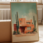 Desert Home Beneath Wide Skies