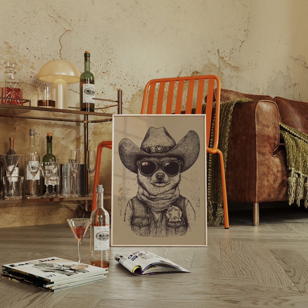 Rustic Sheriff Reverie