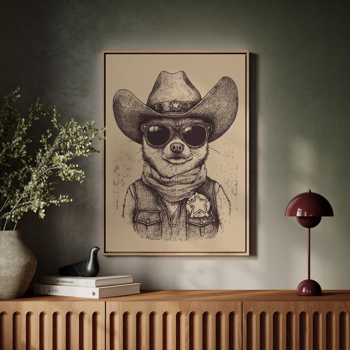 Rustic Sheriff Reverie