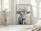 Rustic Daisy Cow
