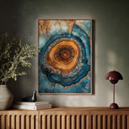Oceanic Harmony - Geode Art