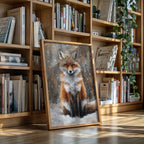 Crimson Snow Fox