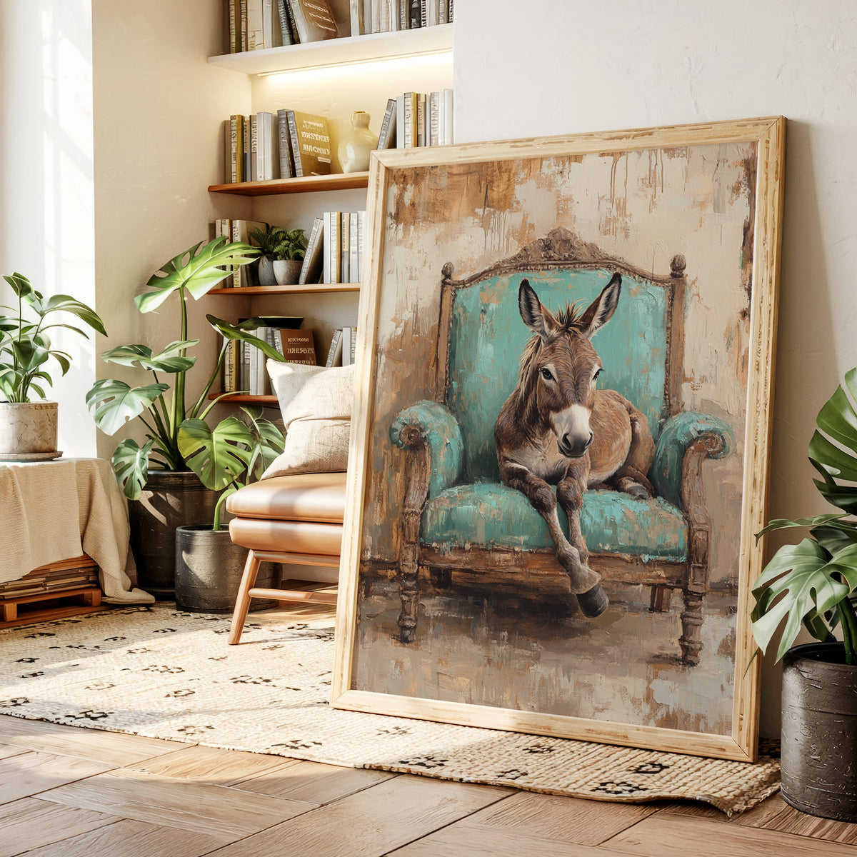 Turquoise Donkey Reverie