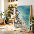 Tides Embrace Rocky Shores