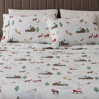 Lodge Printed Sheet Set - Mountain Ridge Collection