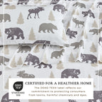 Lodge Printed Sheet Set - Mountain Ridge Collection