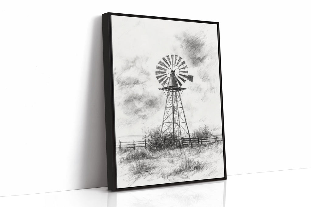 Monochrome Windmill