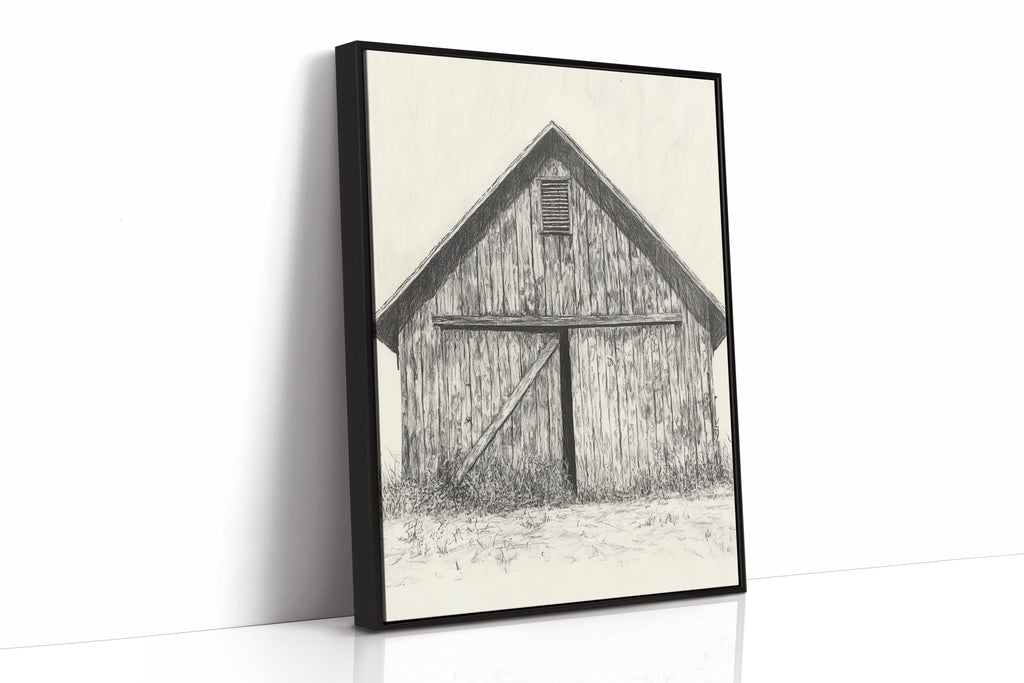 Rustic Echoes: Barn
