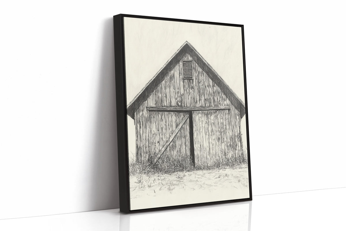 Rustic Echoes: Barn