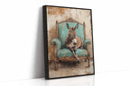 Turquoise Donkey Reverie