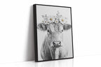 Rustic Daisy Cow
