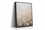 Serenity in Beige Blossoms