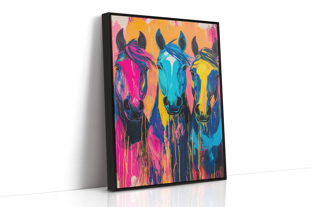 Vibrant Gallop at Dusk