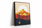 Desert Sunrise - Bold Landscape Art