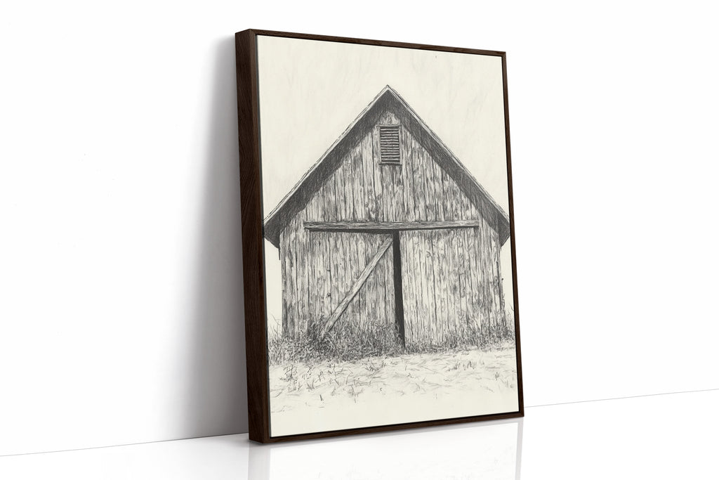 Rustic Echoes: Barn