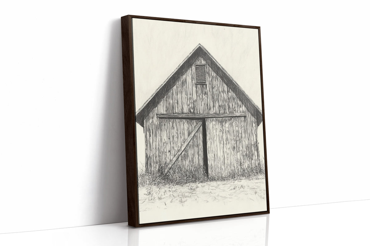 Rustic Echoes: Barn