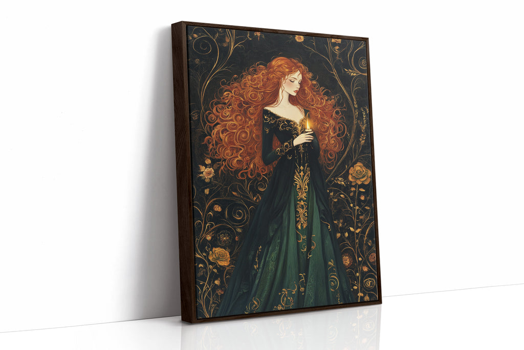 A Flame Among Golden Vines