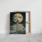 Lunar Reverie by the Sea