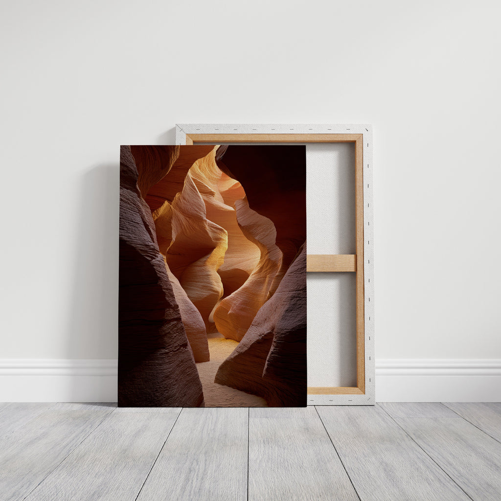 The Canyon's Golden Embrace