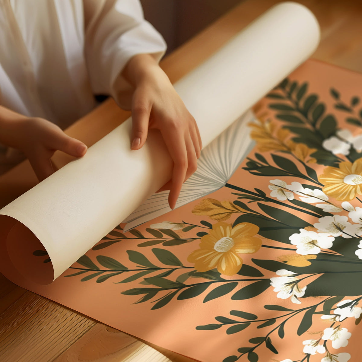 Whispers of Blooming Serenity
