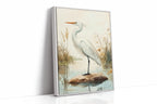 Tranquil Heron Reverie