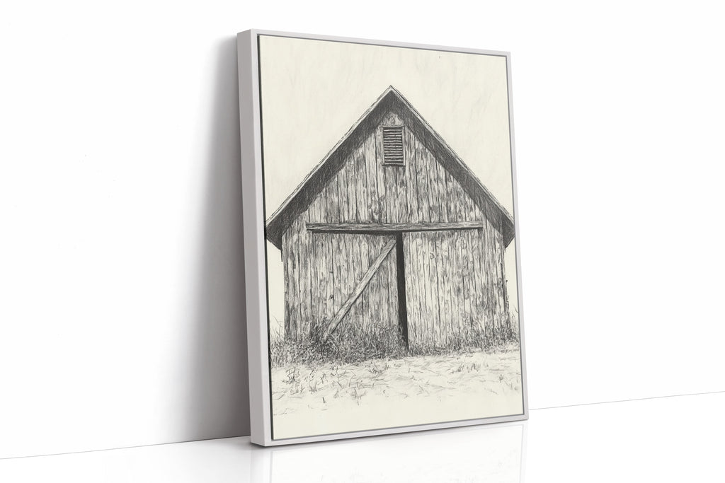 Rustic Echoes: Barn