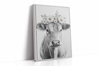 Rustic Daisy Cow