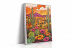 Sunset Over Desert Blooms