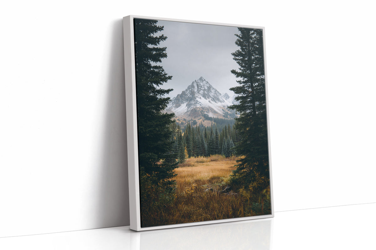 Mountains Shrouded in Autumn's Embrace
